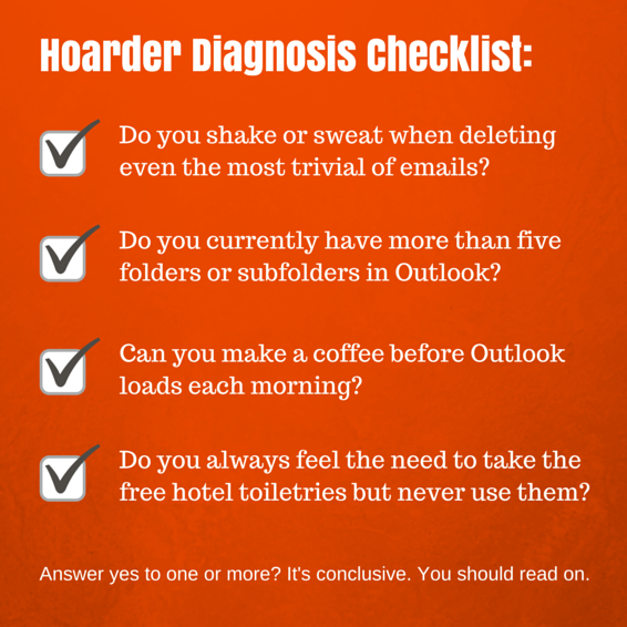 Hoarding Checklist